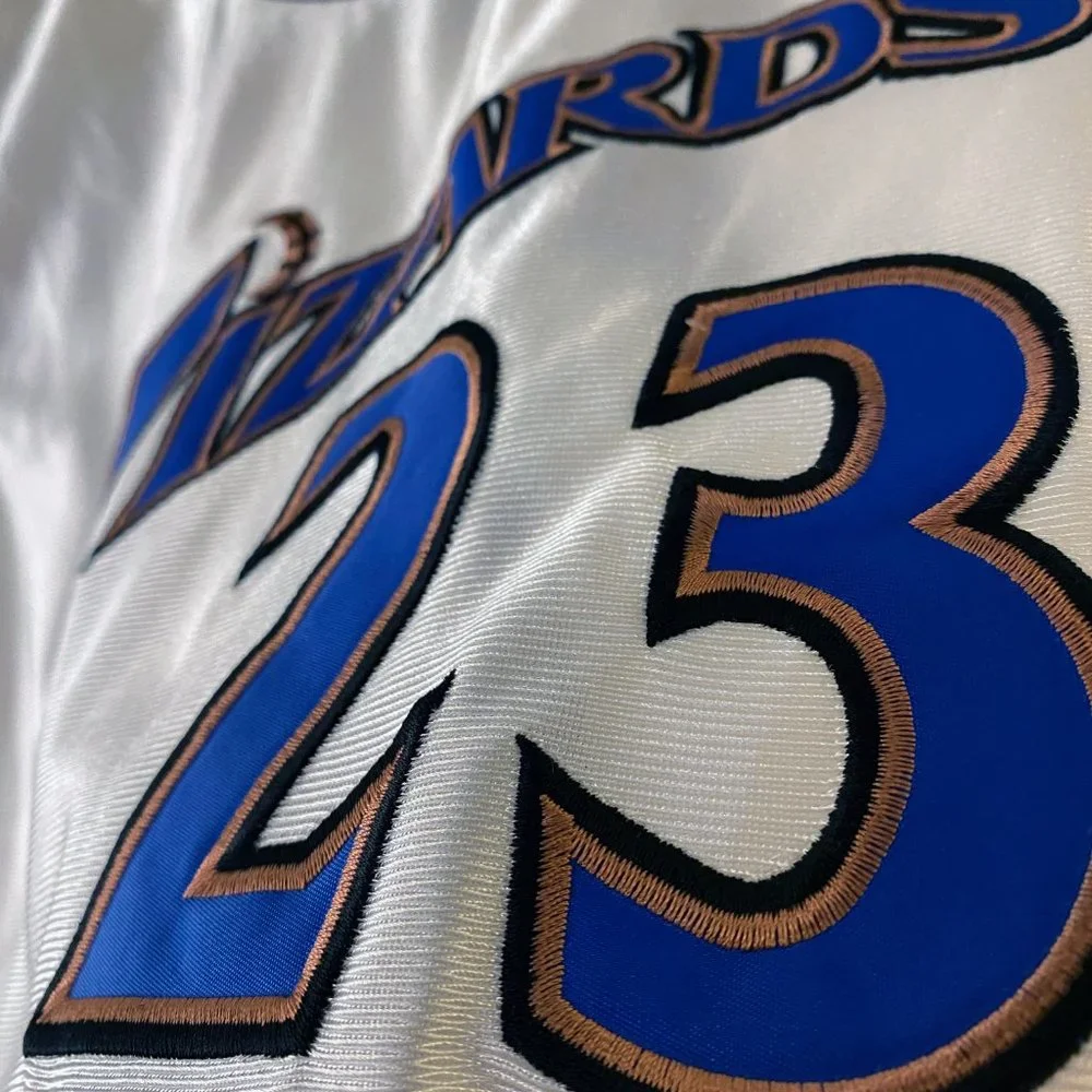 Champion Washington Wizards Michael Jordan vintage Authentic jersey (2001) RARE - Picture 3 of 16